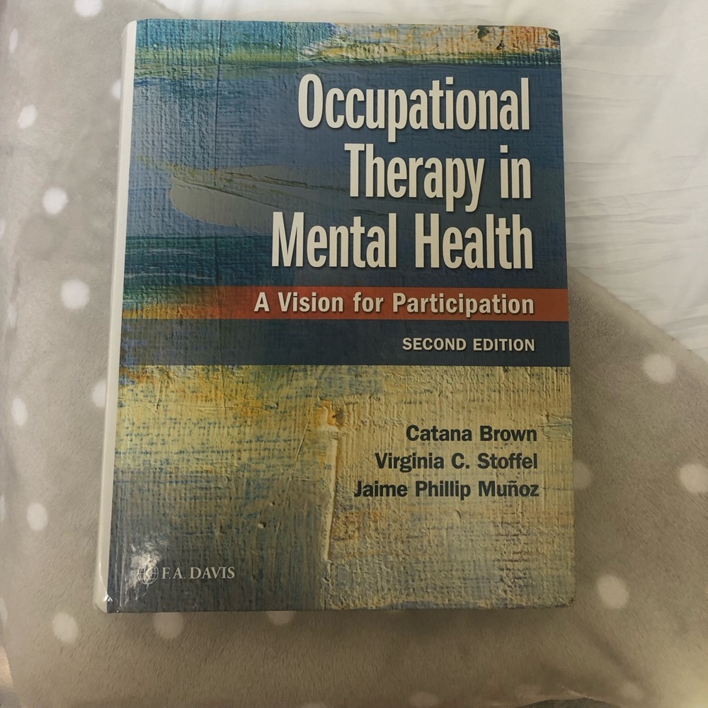 Occupational therapy in Mental Health